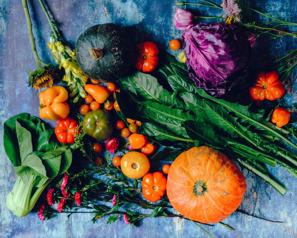 Family cooking together with fresh ingredients